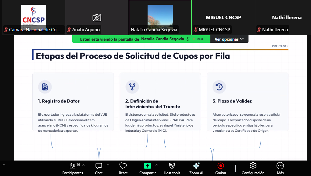 Exportación UE: Curso brindó herramientas para gestionar cupos